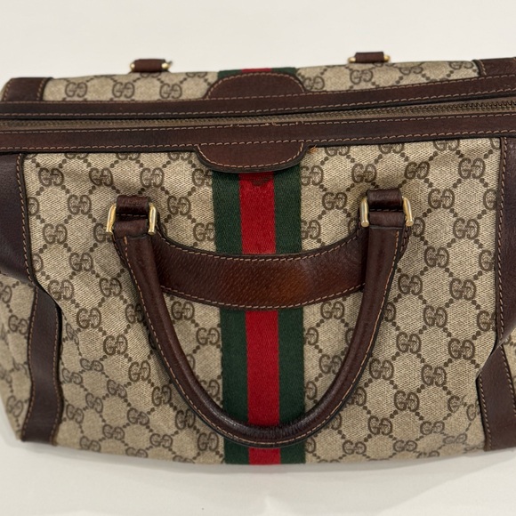 Gucci Vintage “Boston Tote”. - Picture 6 of 17